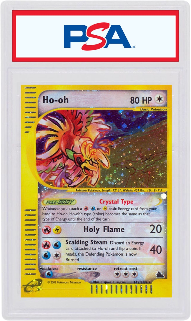 Ho-oh 149/144 Holo Skyridge Pokemon Card